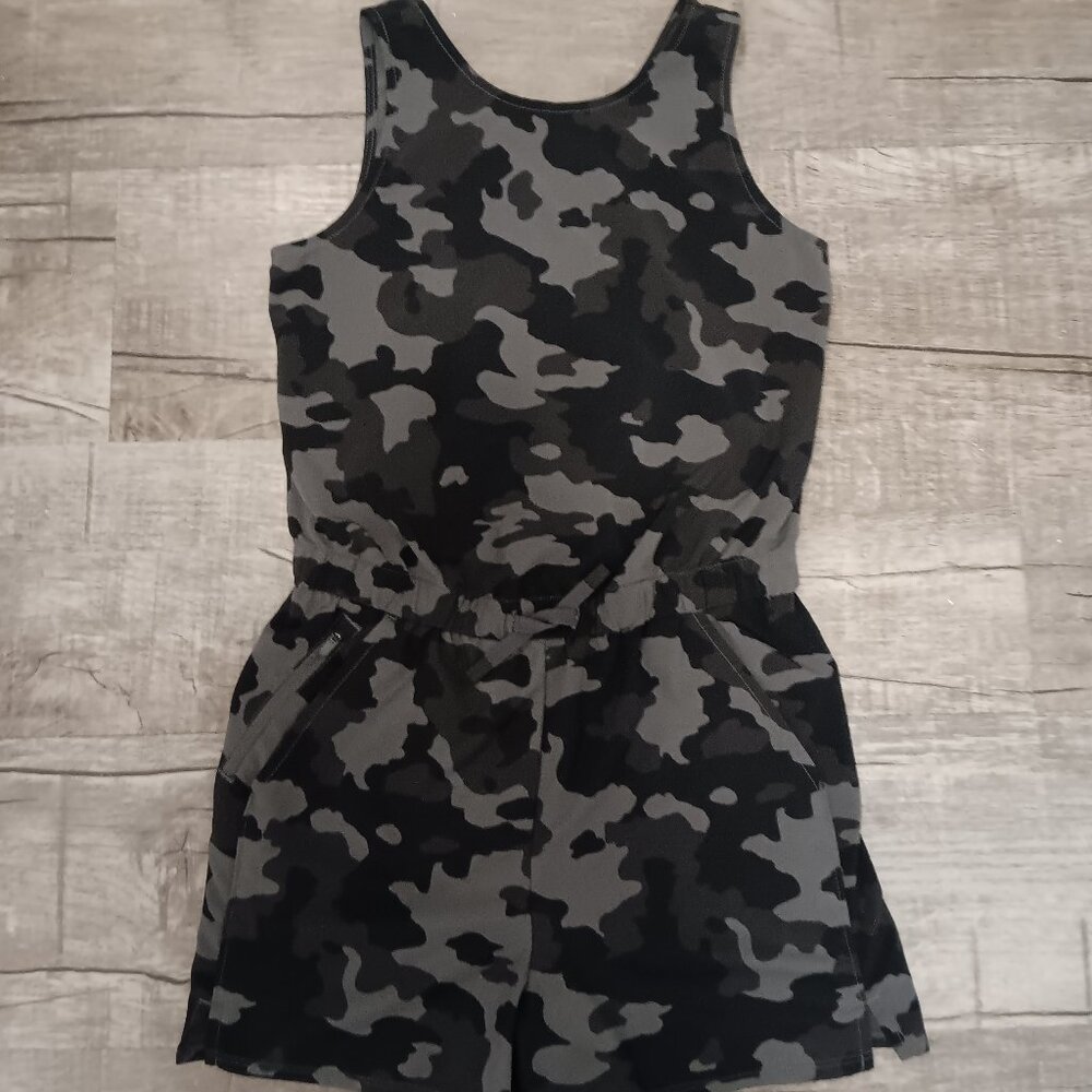 Black Camo Romper